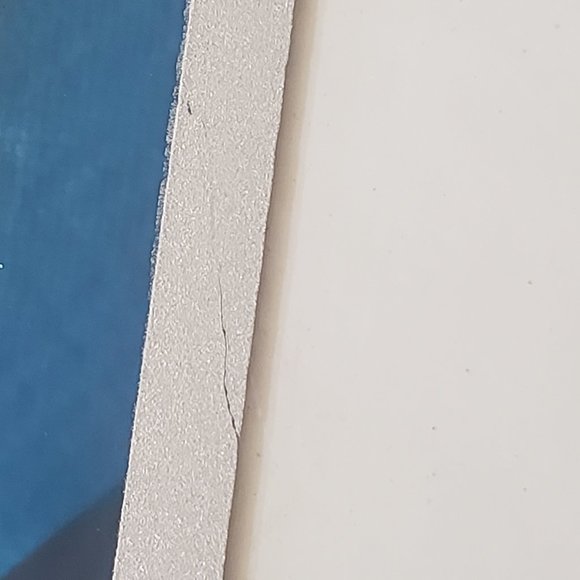 NIB Potter & Smith Handscreened Glass 4"x6" Picture Frame - Picture 4 of 10